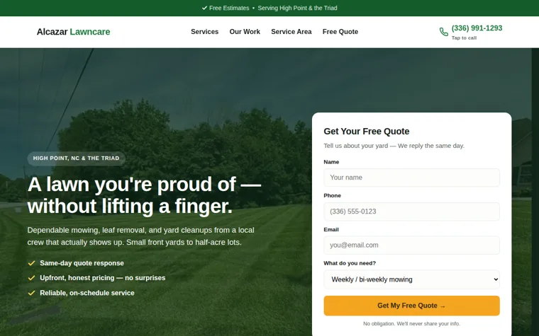 Alcazar Lawncare